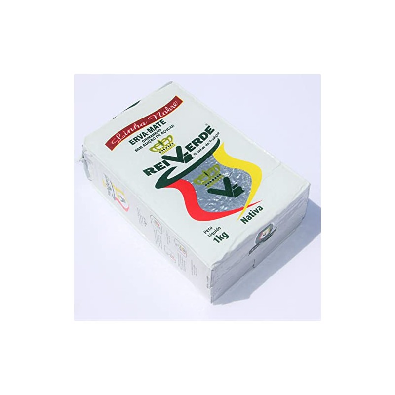 Yerba Mate Rei Verde Chimarrao 1kg - Molienda Nativa de