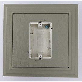 Royal Building Solutions Vinyl Siding Mounting Block Electrical Outlet Box  Universal Fit  Sandstone #037