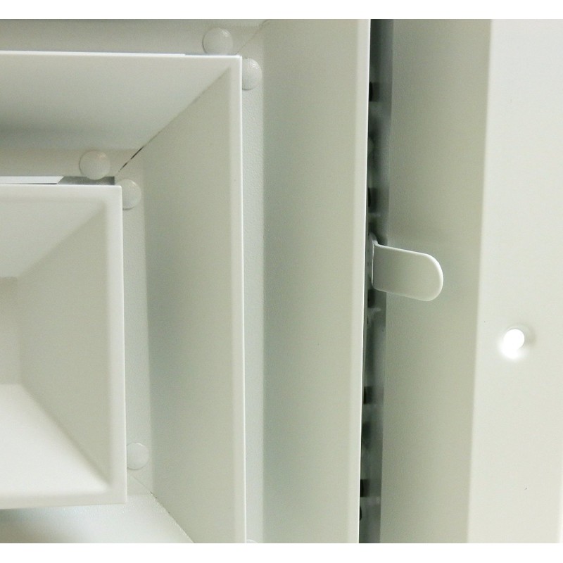 HVAC Premium 10'' x 10'' - 3-Way Extruded Aluminum Ceiling