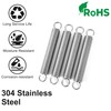 GUNGY Tension Springs with Hooks Stainless Steel Tension Spring 35