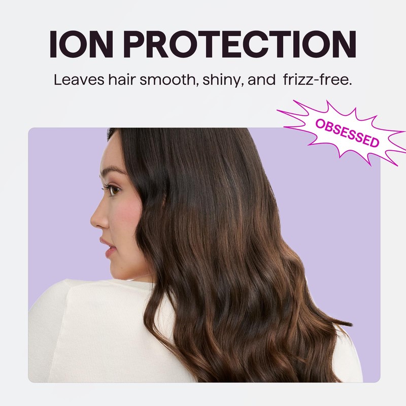 Wavytalk Blow Dryer with Diffuser, Blown Away Ionic Hair Dryer
