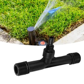 Fertilizer Injector Tube, Irrigation Venturi Fertilizer Injector, 1/2" 3/4” 1” Inch Agriculture Garden Fertilizer Mixer Injector Agriculture Tool Plastic Black(1 inch)