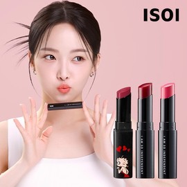 Isoi [Recommended for Cool Tones/Mad Beauty Exclusive] Lip Treatment Balm 3-Piece Set (Pure Red + Berry Rose + NEW Betty Red) / 아이소이 [쿨톤추천/매드뷰티단독구성] 립 트리트먼트 밤 3종(퓨어레드+베리로즈+NEW베티레드) 세트