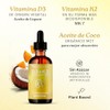 SEREMONY Vitamina D3 + K2 Con MCT Oil Aceite de