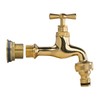 All Brass Solid Metal Water Tank Replacement Outlet & Adapter