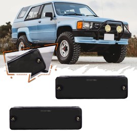 TurningMax For 1984 1985 1986 1987 1988 Toyota 4Runner & Pickup Passenger Front Bumper Turn Signal Lights Housing