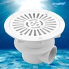 White Swimming Pool Main Drain Floor Drain G2 Water Inlet