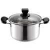 ZENFUN 1.8 Quart Stainless Steel Steamer Pot with Basket, Stock
