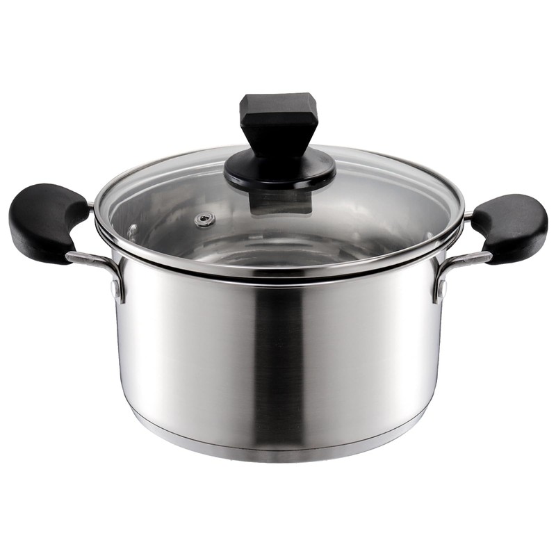 ZENFUN 1.8 Quart Stainless Steel Steamer Pot with Basket, Stock