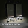 10Pack SOZULAMP Illuminated Light Switch-Single Pole Decorator 15A 120/277V,3 Wire