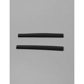 Handwith 2 Pairs Soft Silicone Sunglass Ear Socks for Oakley Deviation OO4061, Anti-Slip Comfort Fit Glasses Arm Grips Spare Parts Replacement Kit Black