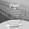 Yopyame Dad Gifts Acrylic Plaque - Regalos para Papá Acrylic