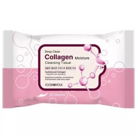 Gita [에스에스62]콜라겐 보습감으로 데일리 클렌징티슈 30매 [SS62] Collagen Moisturizing Daily Cleansing Wipes 30pcs