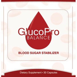 GlucoPro Balance Blood Health Supplement 30 Capsules Gluco Pro
