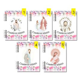 Cuaderno Bíblico Con Versículos En Cada Pagina, Tu Espacio
