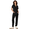 floralhue Scrubs for Women, V-Neck Scrubs Top & Cargo Pants,