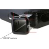 Oval American Flag Black Metal Hitch Cover for Ford with