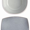 Gibson Elite Soho Lounge Square Reactive Glaze Stoneware Dinnerware Set,