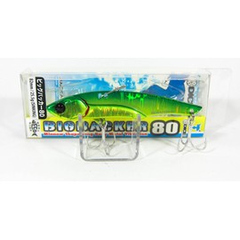 JACKALL(ジャッカル) ミノー メタルバイブレーション ビッグバッカー80 82mm 25.5g ライムマジック/マグマウェーブホロ ルアー