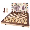 Gothink Chess Set Board Games for Adults, 15'' Handcrafted Wooden