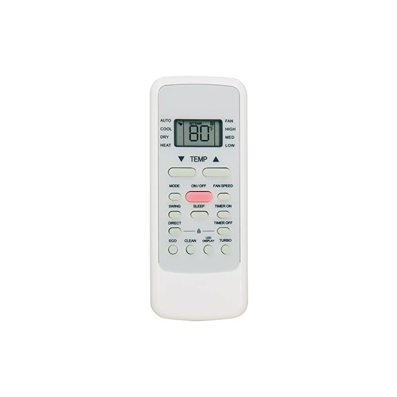 Replacement Remote Control for Midea TGM AC Air Conditioner RG51A(2)/EU1