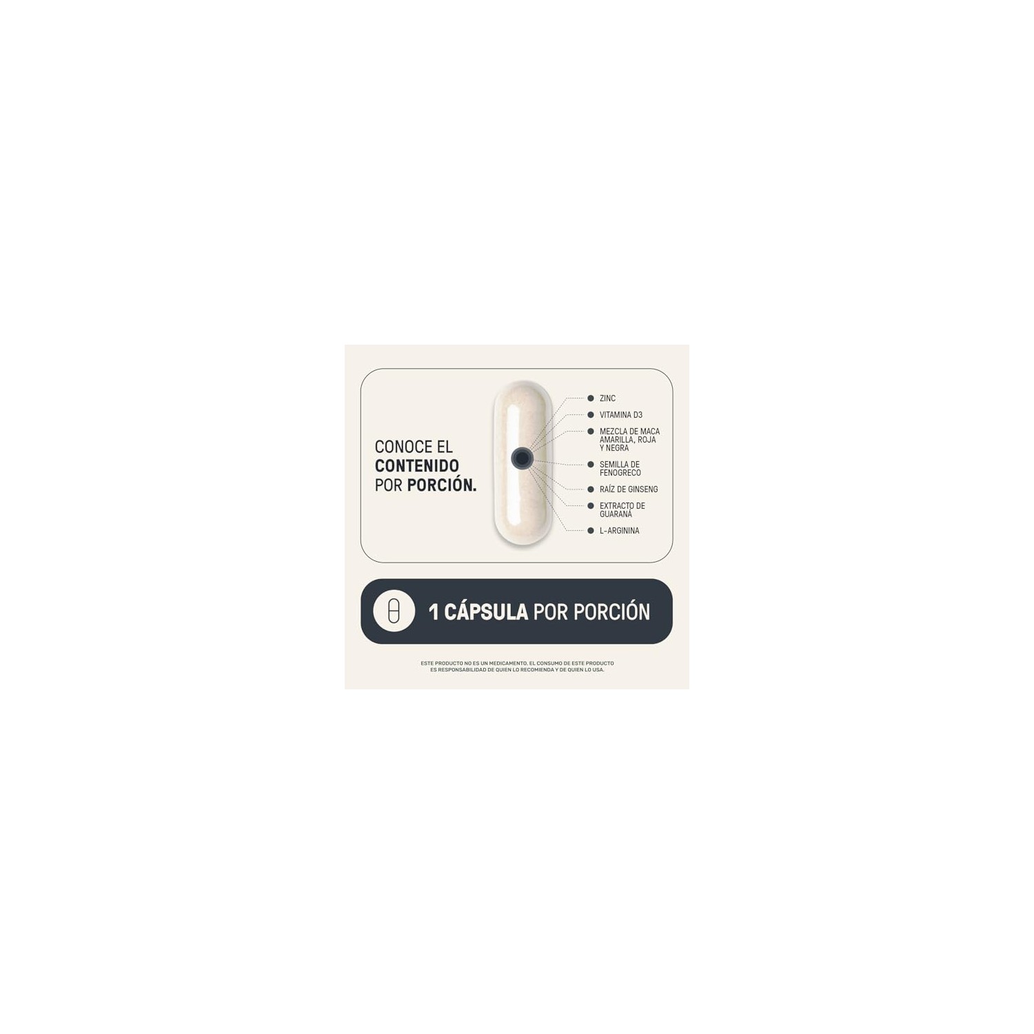 LIFE 360+ Mens Testo | 400 Cápsulas por envase | Fenogreco, Maca Negra ...