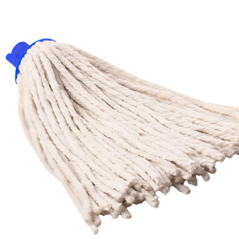 Socket Cotton Mop Heads Replacement Pack 2 Screw-In Super Absorbent