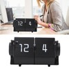Automatic Flip Calendar Clock, Retro Mechanical Digital Desk Alarm Clock,