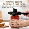 4-in-1 Jar Opener, Adjustable Jar Opener for Seniors, Kitchen Tool
