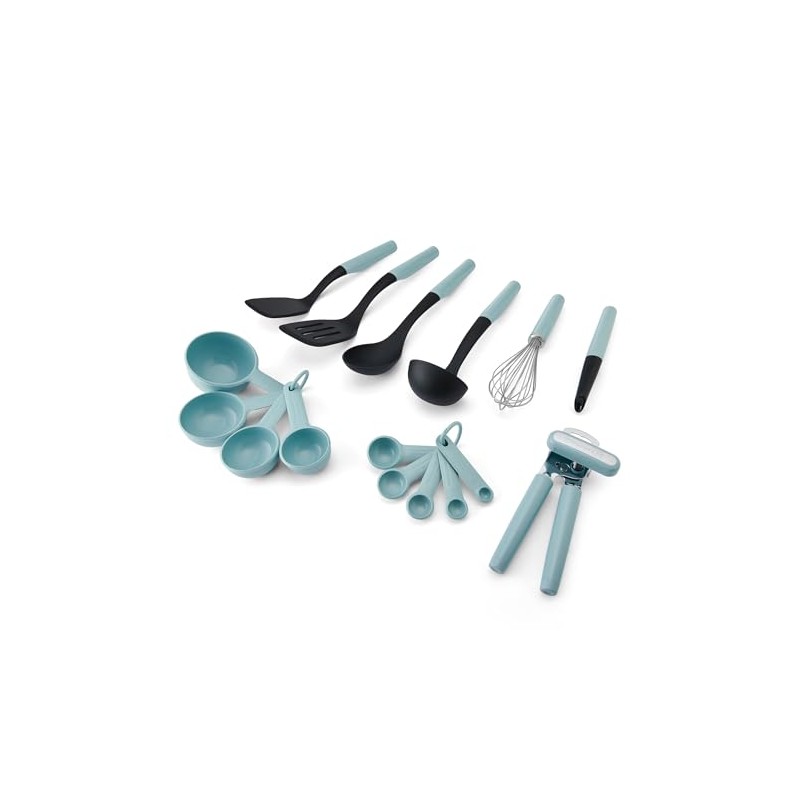 KitchenAid Universal Tool and Gadget Set, 16 Piece, Mineral Water