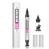 2-in-1 Waterproof Eyeliner Stamp and Liquid Eyeliner Pen, Double-Sided Winged