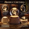 Fairy Gifts for Girls and Women,Rotating Crystal Ball Light,LED Light