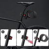 Diyife Bicycle Cable Lock, Heavy Duty 12 mm Thick Bicycle