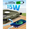 20000mAh Rechargeable Camping Fan Remote UltraSlim LED Green