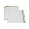 12" Strong White LP Record Mailers Envelopes White Cardboard Self