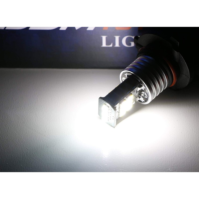 iJDMTOY Super Bright Xenon White P13W High Power 15-SMD Replacement