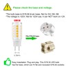 Makergroup GY6.35 LED Bulbs 120V, 35W Q35/GY6.35/CL/120V Halogen Replacement, JC