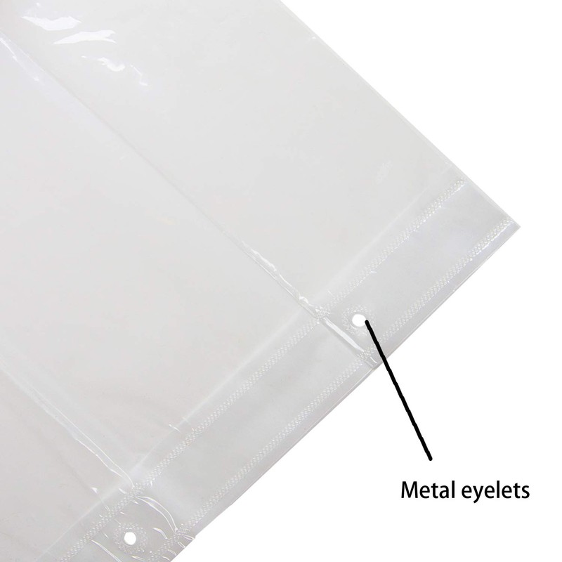 GOODSUN PEVA Antimicrobial PVC Free Shower Curtain Liner, Size:72”x72”, Color: