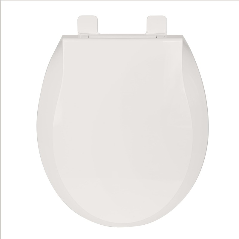 Toilet Seats Round, Toddler Potty Training Seat Built-In, Quiet-Close Lid,