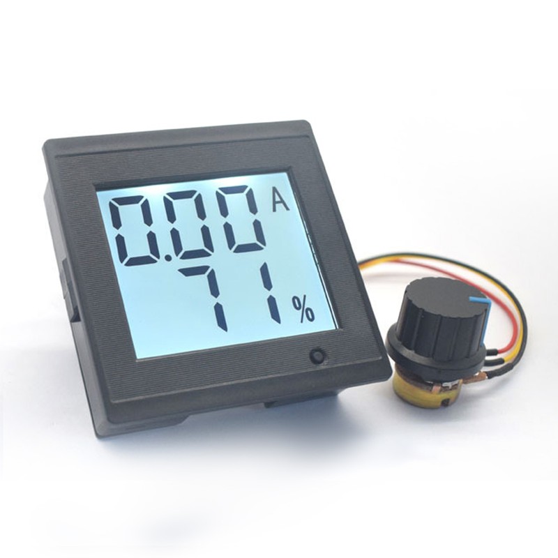 DC Motor Speed Controller Governor with Start Switch LCD Brushed