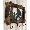 Top Brass Bigfoot Sasquatch Silhouette Wall Mount Key Holder –