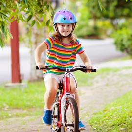 Kids Bike Helmet, MHJY Toddler Helmet Girls Scooter Helmet Kids Cycling Helmets Skateboard Helmet for Boys Child, Age 3-8 Years