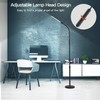 NXONE Led Floor Lamp,Modern Reading Adjustable Standing Height 4 Colors