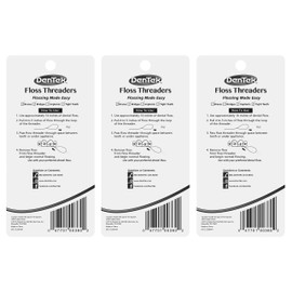 Dentek Floss Threaders 50 Count (3 Pack)