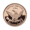 1 oz (AVDP ounce) .999 fine copper coin - The