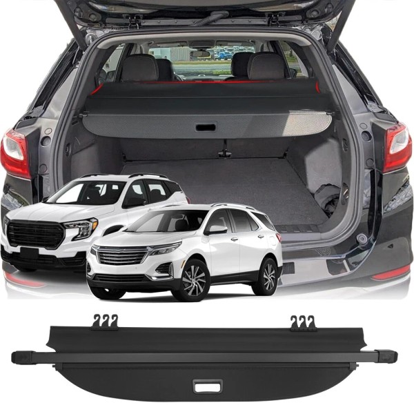 Unbranded Trunk Cargo Cover Security Shade for For Chevy Equinox