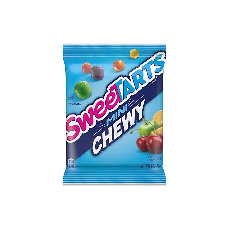 Sweetarts Mini Chewy Candy, 6 oz [2-Bags]