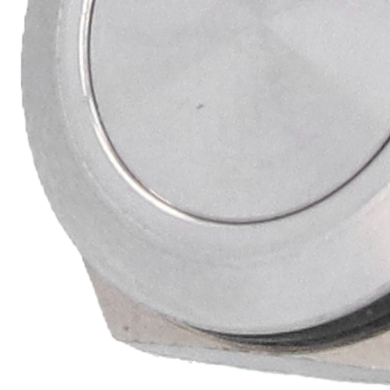 5Pcs Flat Top Button Switch Stainless Steel Waterproof Screw Terminal