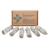 SARIMOIRE White Sage Smudge Sticks - 6-4" Sage Bundles -