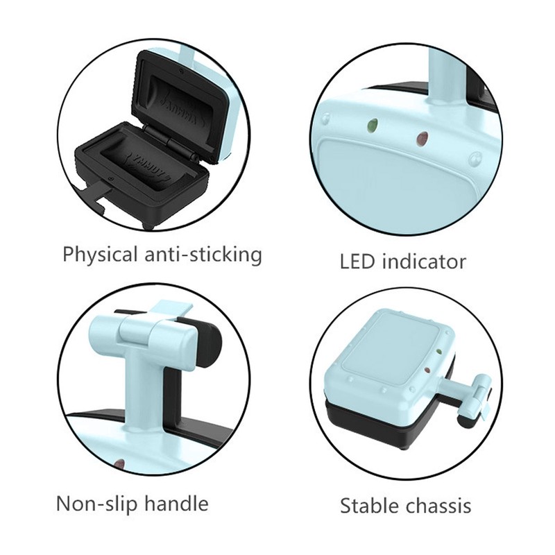 Sandwich Maker Double Sided 300W Anti Stick Indicator Light Cold
